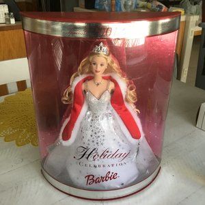 Barbie 2001 Holiday Celebration Special Edition Barbie new unopened